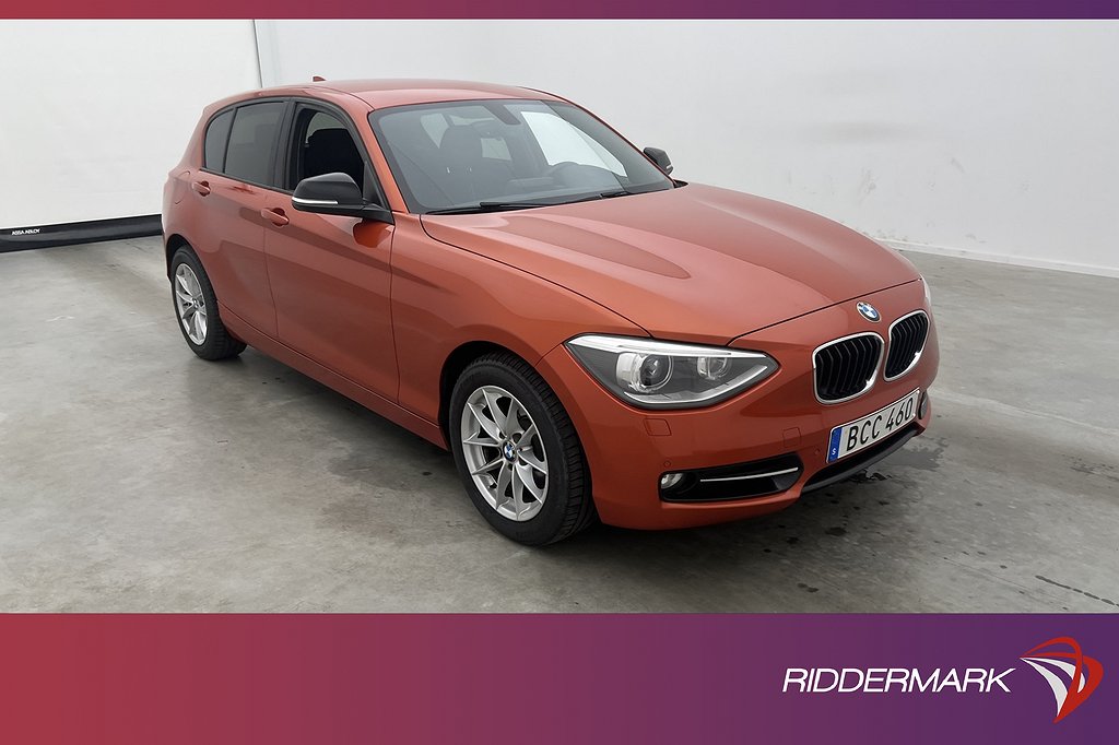 BMW 120 d xDrive 184hk Sport line HiFi Sensorer Dragkrok