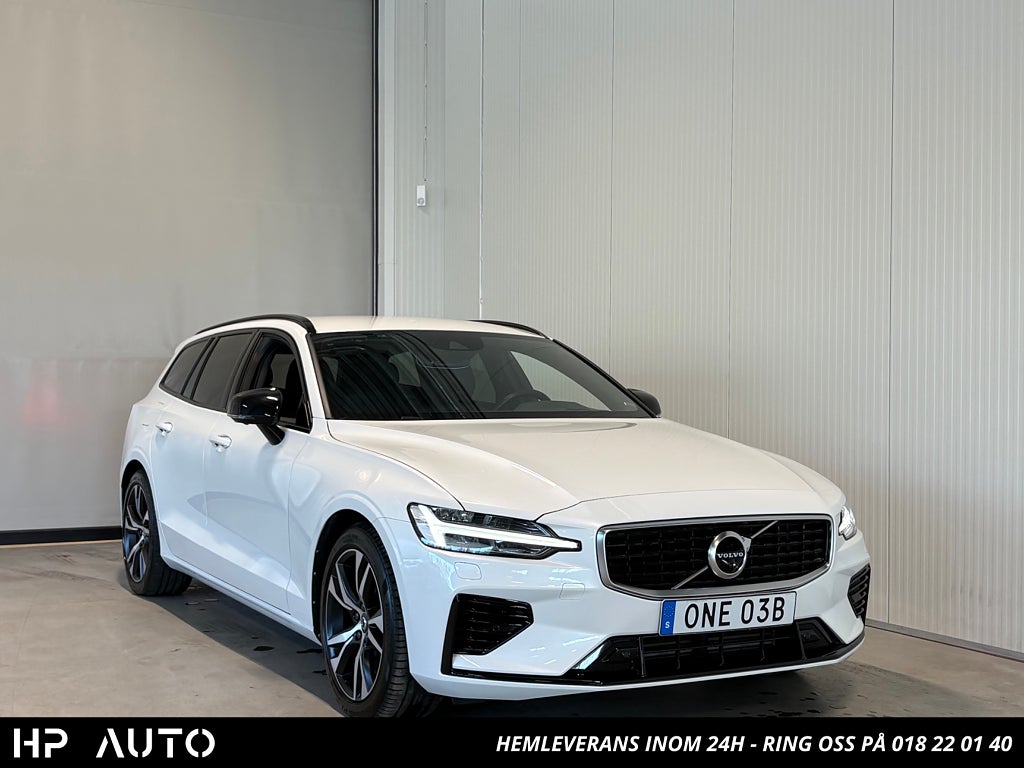 Volvo V60 T8 Recharge AWD R-Design Dragkrok HUD Navi Värmare