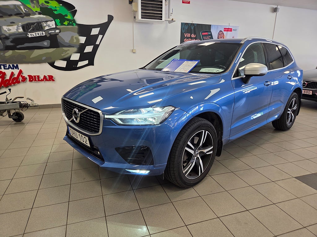 Volvo XC60 D4 AWD R-Design, NAV,VOC,2brukare,Fullservad,Välvårdad