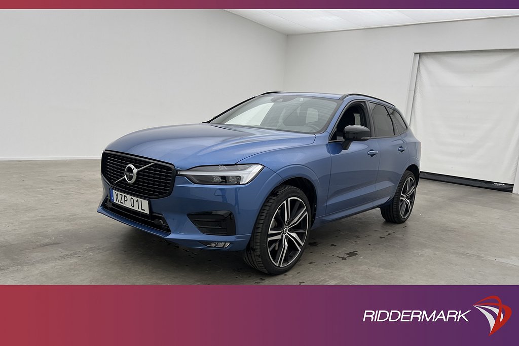 Volvo XC60 B4 AWD R-Design VOC D-Värmare H/K 360° Navi Drag