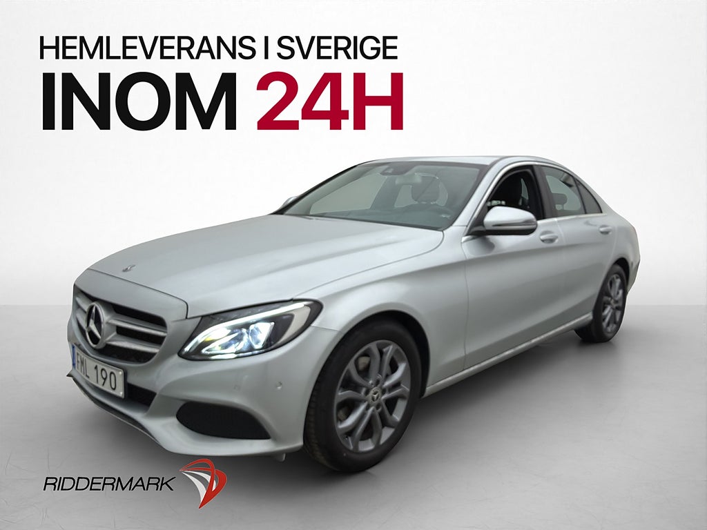 Mercedes-Benz C 180 156hk Avantgarde Skinn P-Sensorer