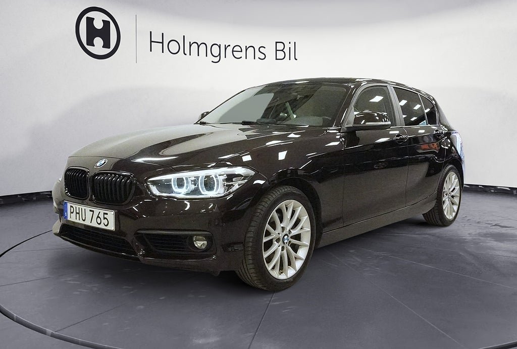 BMW 120 d Advantage 190hk Aut Läder Dragkrok | Ränta 3,99%