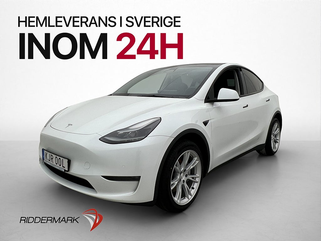 Tesla Model Y Long Range AWD Dragkrok Autopilot MOMS