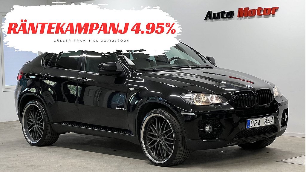 BMW X6 xDrive40d Sport Line 306hk Värmare/Drag/23"