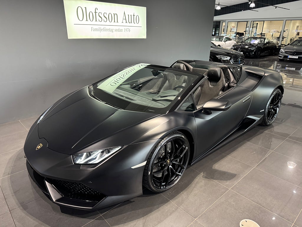 Lamborghini Huracán LP 610-4 Spyder Sportavgas Sensonum Lift - bild 20