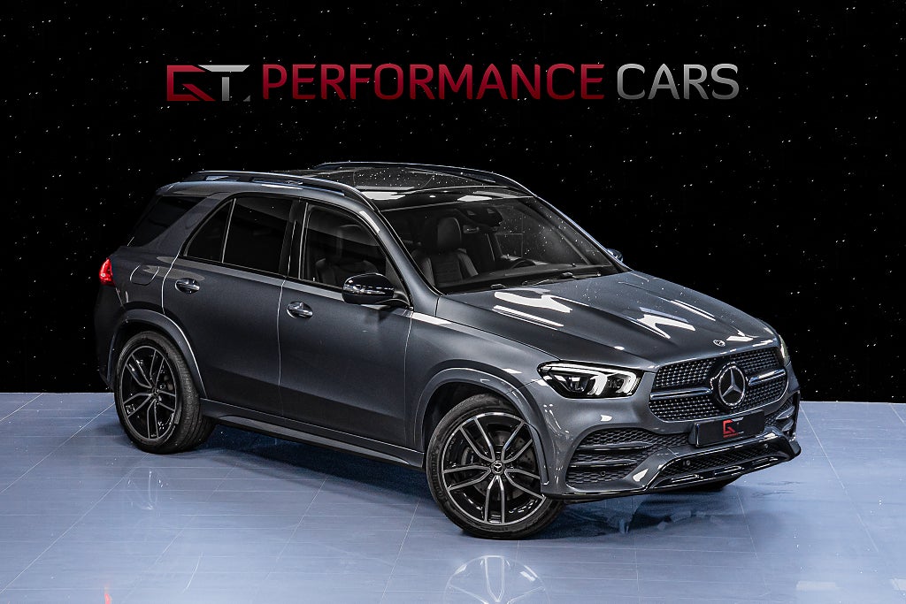 Mercedes-Benz GLE 300 d 4M AMG Pano Burmester 22" Drag Värmare Matrix ACC