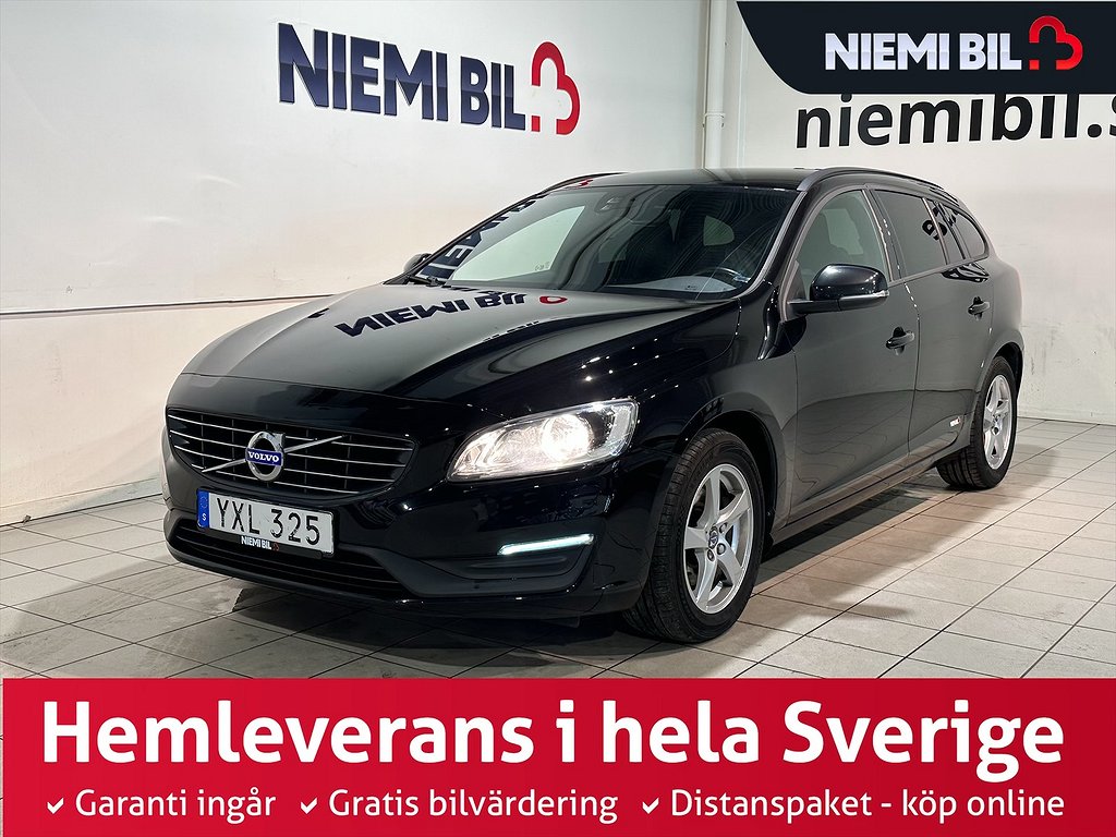 Volvo V60 T3 Geartronic Classic Pvärm Skinn VoC S/V-hjul