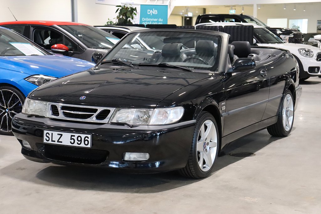 Saab 9-3 2.0 Turbo 205HK Aero Cabriolet Svensksåld/Nyservad 