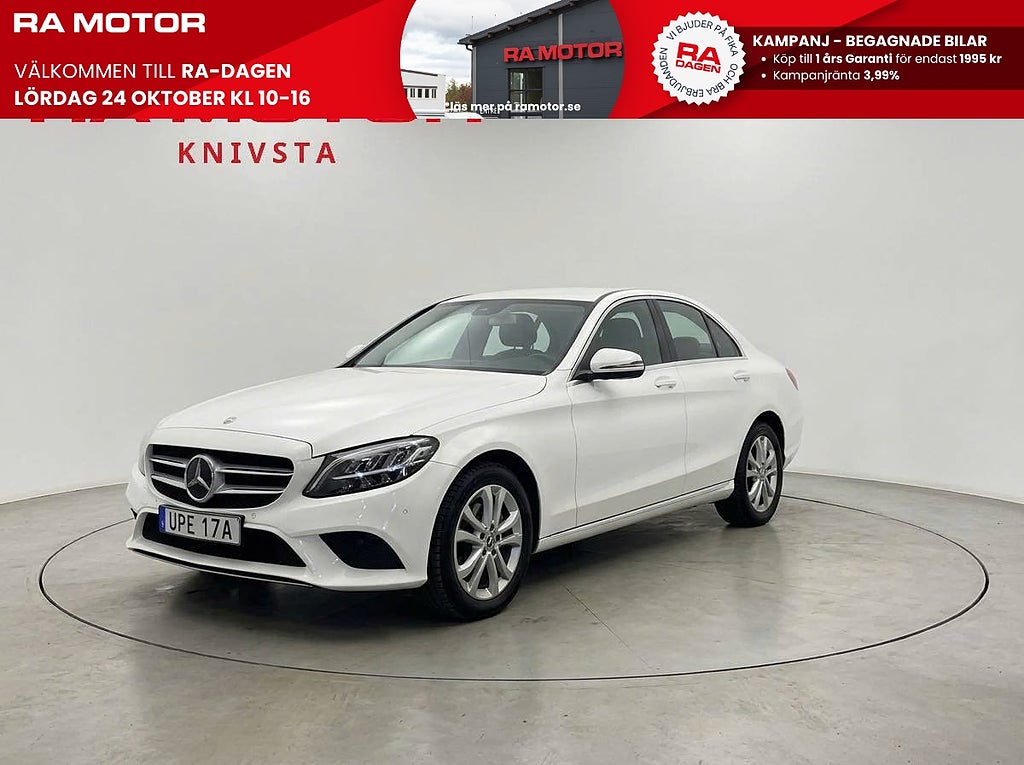 Mercedes-Benz C 220 d C 220 d 4MATIC Aut 194hk Avantgarde Kamera Navi Drag 2019