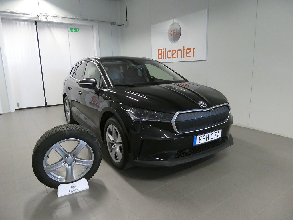 Skoda Enyaq iV 80 iV80 Värmare-Drag-Kamera-Navi-Rattvärme-SoV