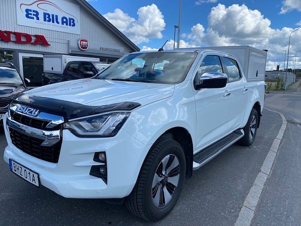 Isuzu D-Max Crew Cab 1.9 4WD Aut, kåpa, drag, moms, 1 ägare