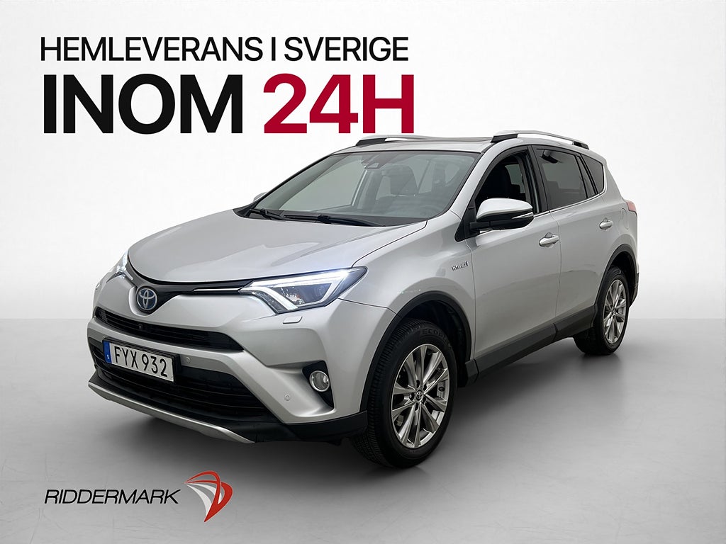 Toyota RAV4 Hybrid AWD 197hk Executive Taklucka 360° Skinn