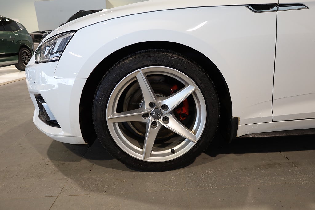 Audi A5 2,0 TFSI MHEV 190hk Sportback Sport Aut Värmare Drag