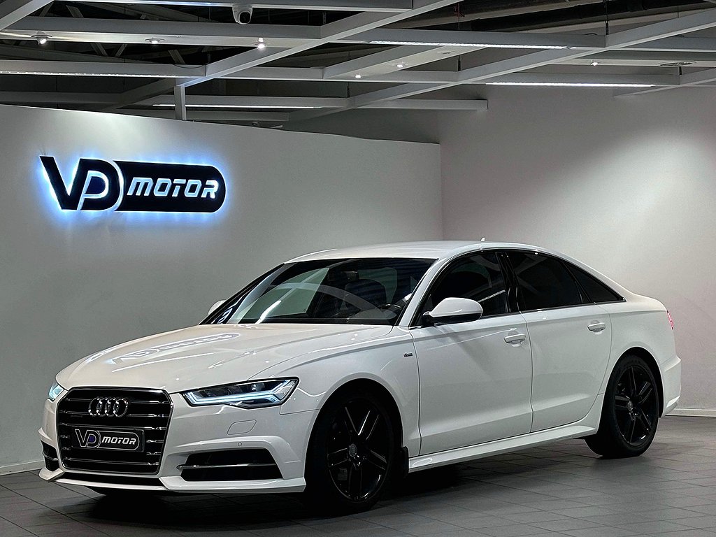 Audi A6 Sedan 2.0 TDI Q STR S-Line Matrix Värmare Drag 190hk