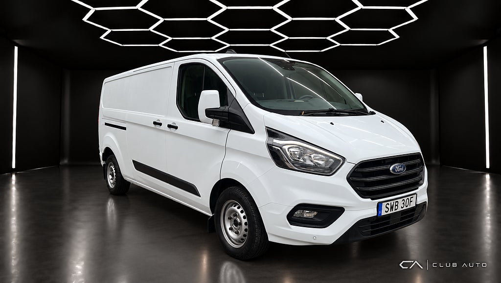 Ford Transit Custom Custom 300 L2 DUBBLA DÖRRAR KAMERA DRAG VÄRMARE MOMS