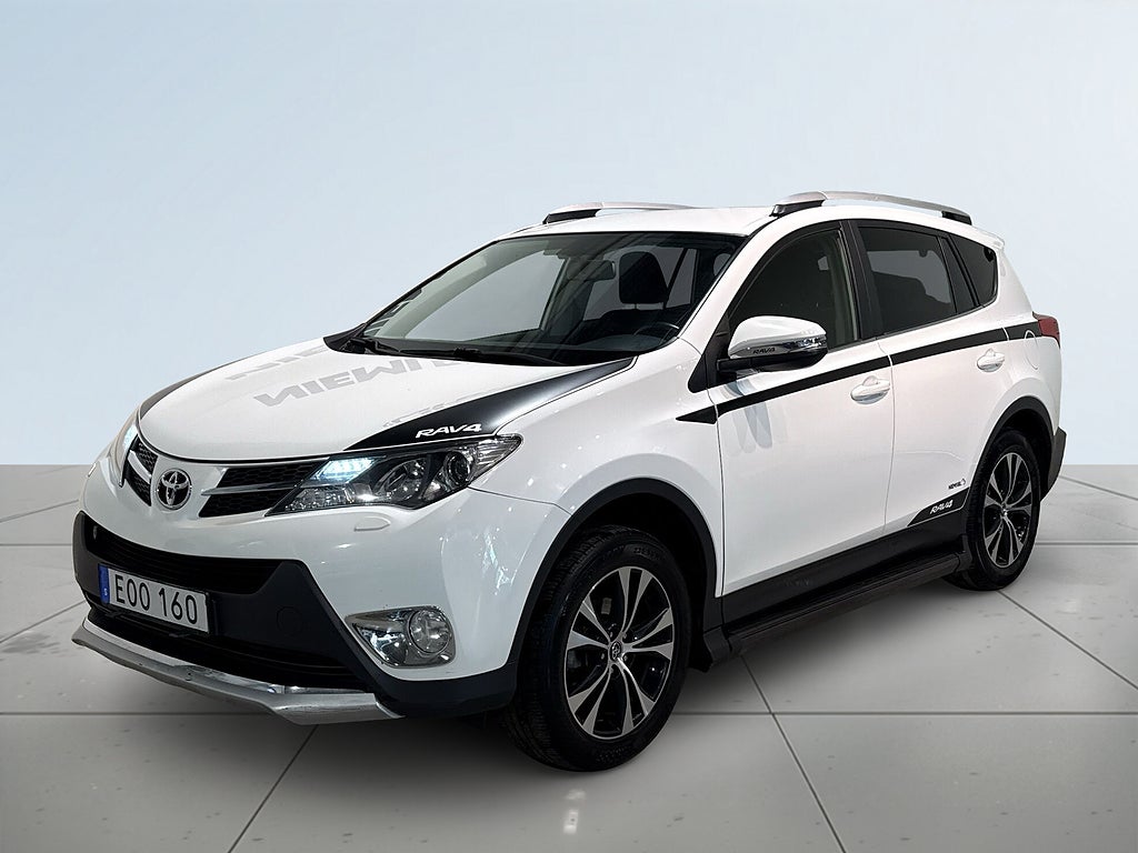 Toyota RAV4 2.0 AWD Edition Feel Kamera Drag Mvärm GPS S/V-hjul