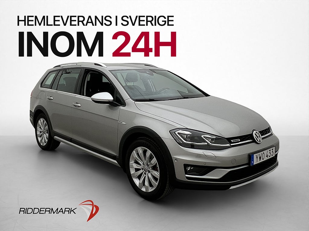 Volkswagen Golf Alltrack TSI 4M 180hk Värm Kamera Navi Drag
