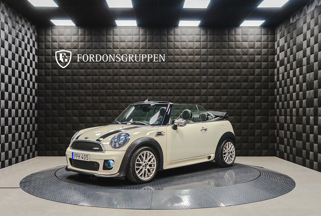 MINI Cooper Cabriolet JCW Chili-paket / Lounge Läder / 122hk