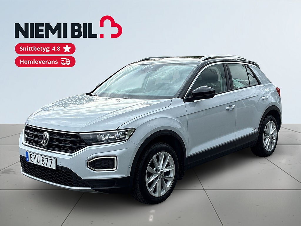 Volkswagen T-Roc 2.0 TDI SCR 4Motion Rattvärme/Kamera/P-Sens/SoV-Däck