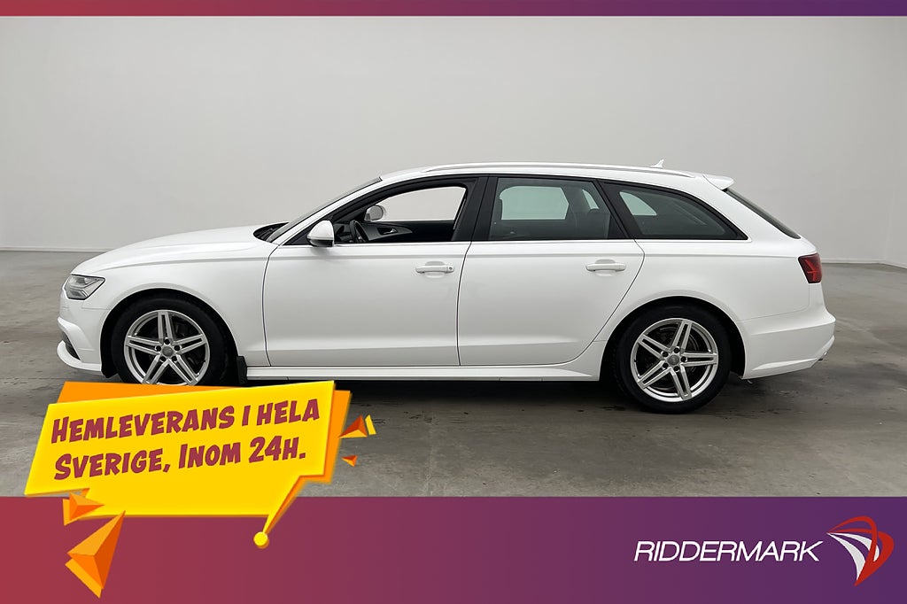 Audi A6 Avant 1.8 TFSI 190hk Dragkrok Värmare Navi Sensorer