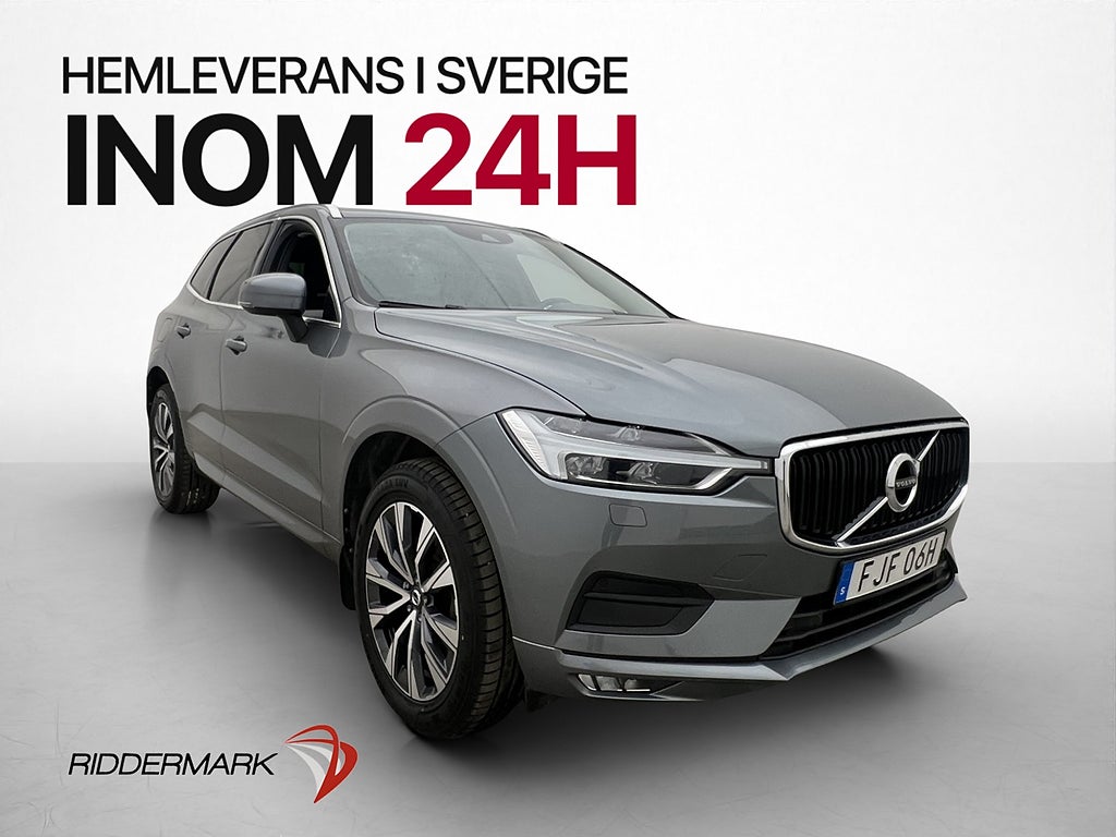 Volvo XC60 B4 AWD Advanced Värmare VOC Kamera Navi Rattvärme