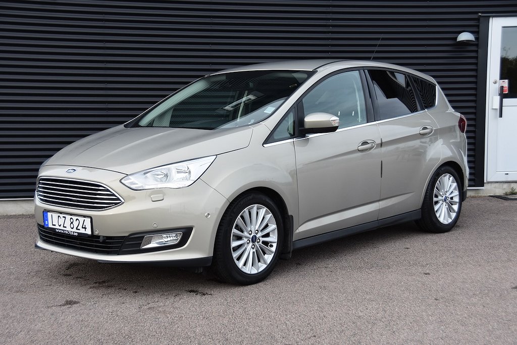 Ford C-Max 1.5 TDCi Powershift Titanium Dragkrok, GPS Eu6