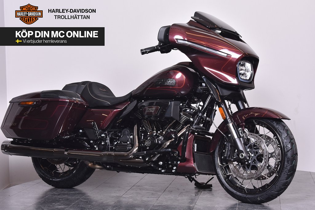 Harley-Davidson Street Glide CVO 8,95%, från 5367:-/mån!! 