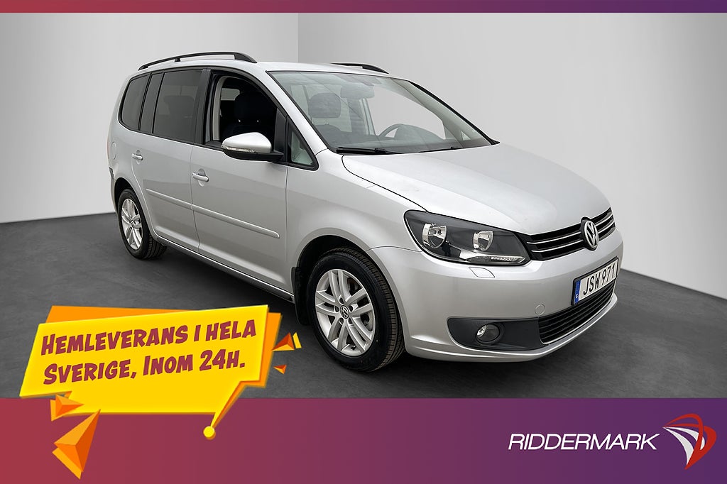 Volkswagen Touran 1.4 TSI Masters 7-Sits Värmare Kamera Drag