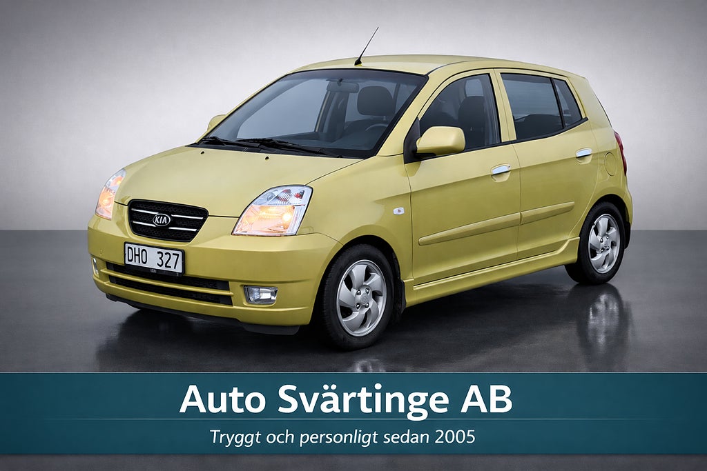 Kia Picanto 1.1 CRDi GLS, Sport Euro 4 (Lågmil, Nybesiktad)