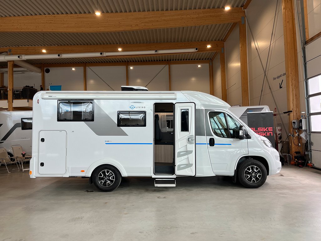 Sun Living C 65 SL /AC bodel / Multimedia / B-kort /250 mil - Sun Living