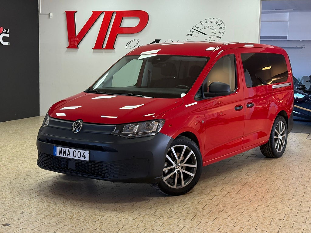 Volkswagen Caddy Maxi Life 2,0 TDI BMT Navi Apple-Carp Värmare 7-Sits