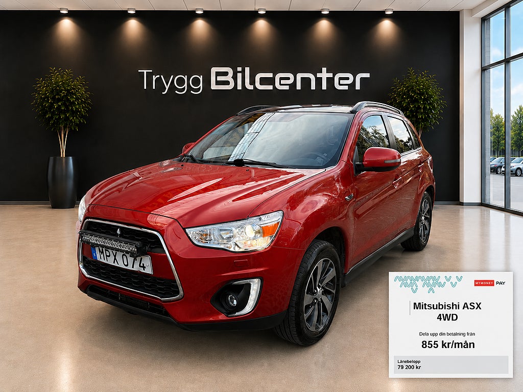 Mitsubishi ASX Mitsubishi  4WD| Business | Panorama | V-hjul-kamkedja