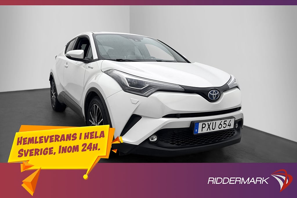 Toyota C-HR Hybrid Executive M&K-Värmare Kamera Skinn Drag