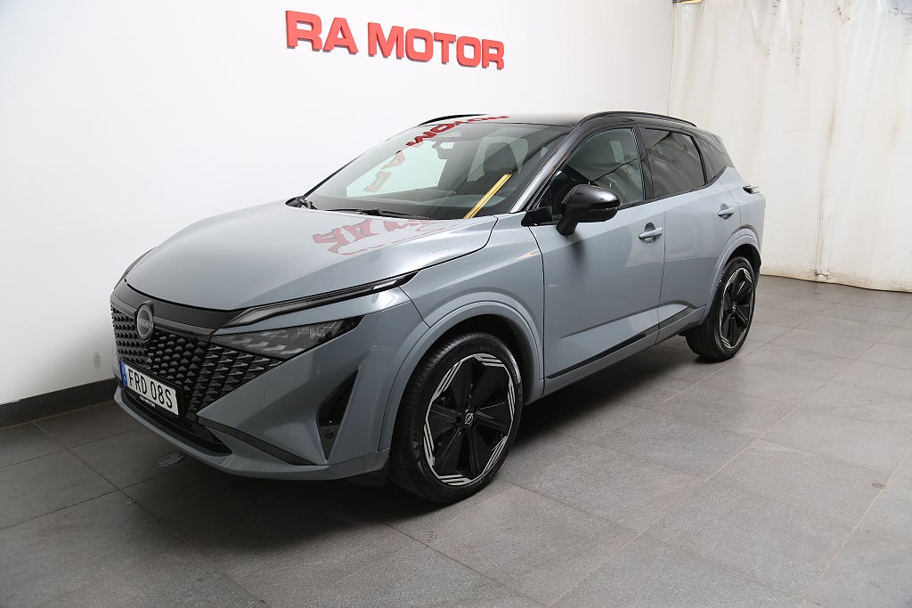 Nissan Qashqai 1,3 158hk N-Design | 20" | Läder | Navi | 360° | 2025