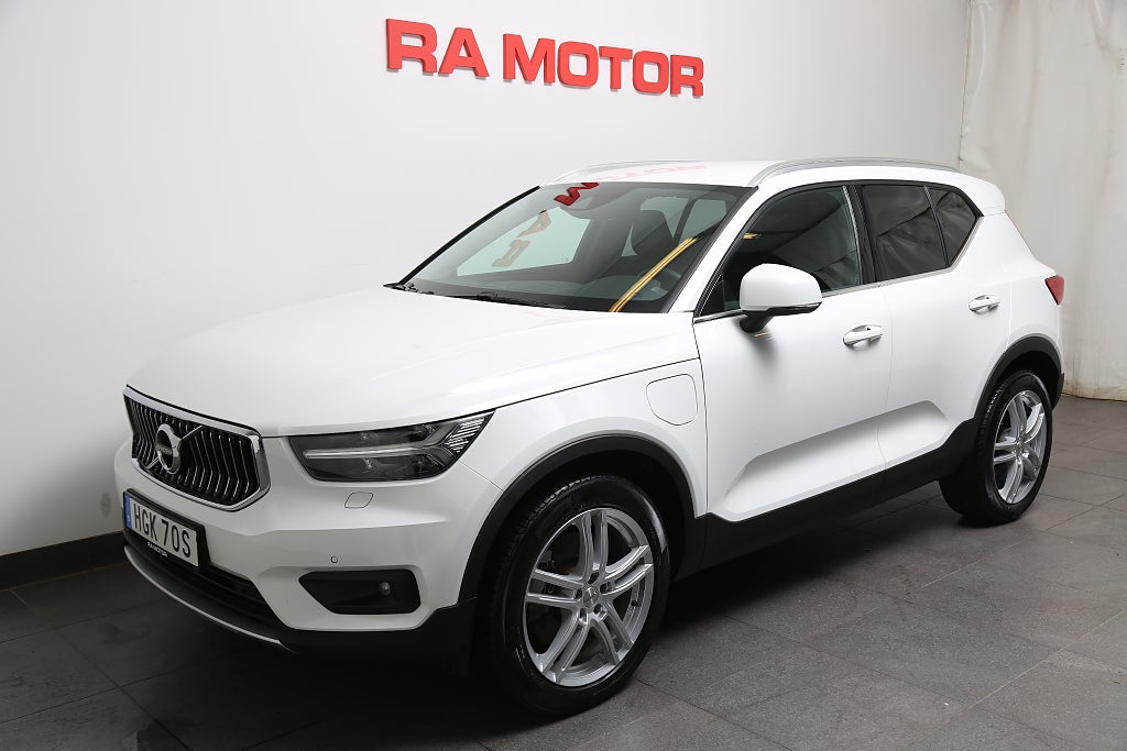Volvo XC40 Recharge T4 Plug-in Inscription H/K Orrefors Drag Moms 2022