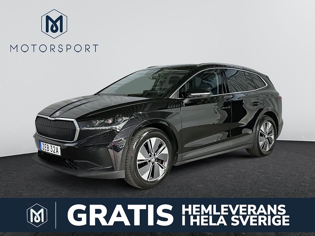 Skoda Enyaq 80x Dragkrok Adaptiv-farth Backkamera Navi Rattvärme