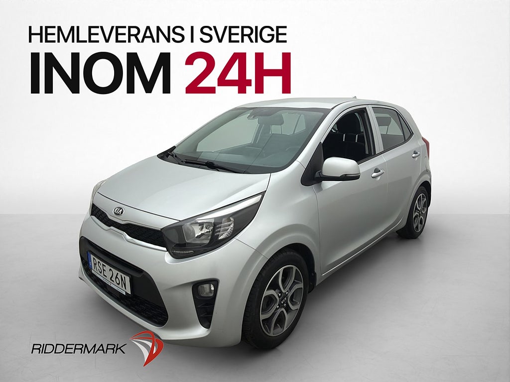 Kia Picanto 1.0 MPI 67hk Advance Kamera CarPlay Farthållare