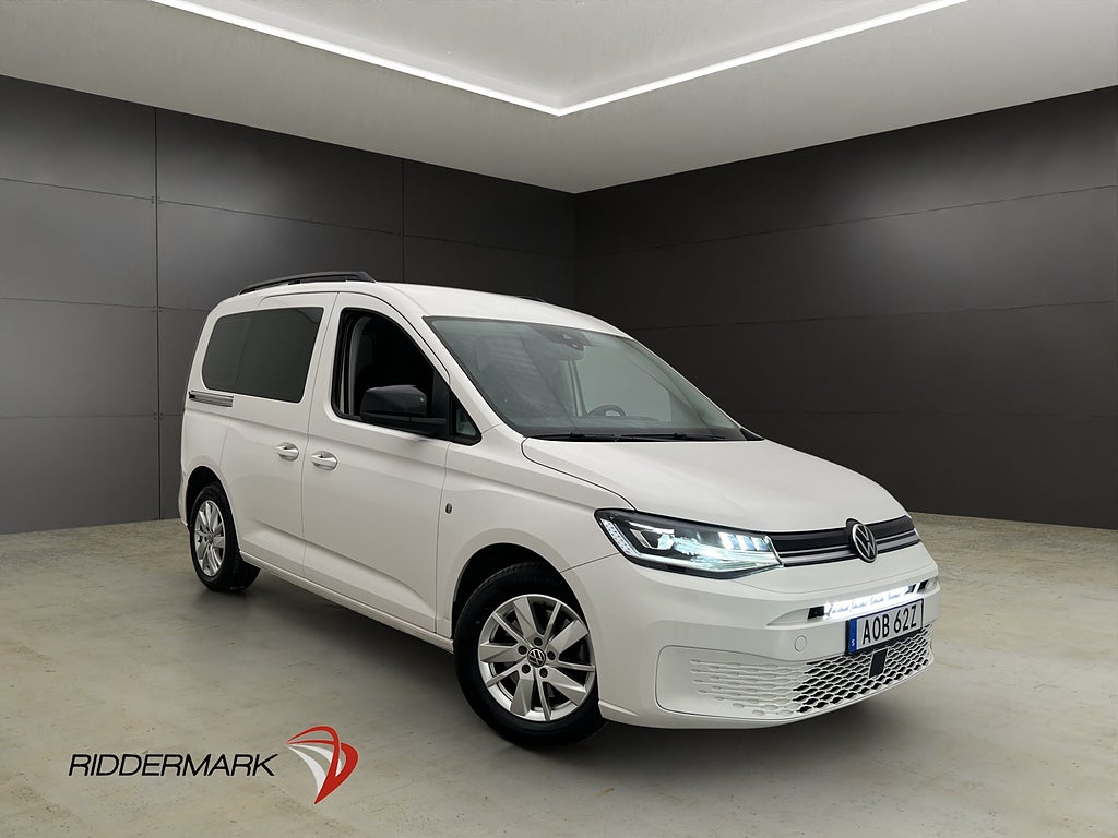 Volkswagen Caddy Life 2.0TDI Värmare B-Kamera 7-Sits Moms