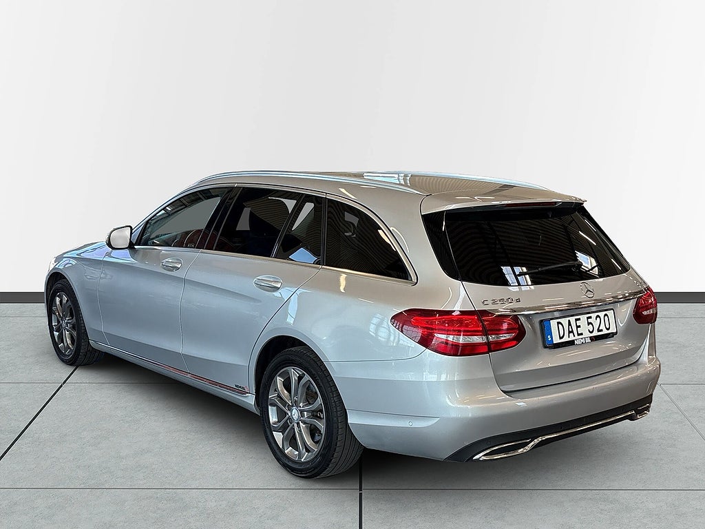 Mercedes-Benz C 250 T 4MATIC S&V-hjul/Kamera/Pano/Drag