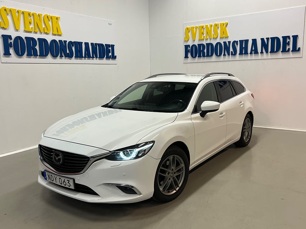Mazda 6 Wagon 2.0 SKYACTIV-G Dragkrok (Årsskatt = 976KR)