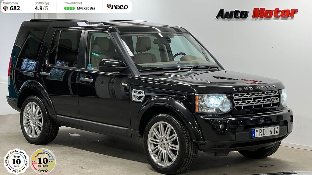 Land Rover Discovery 4 3.0 TDV6 4WD 7-sits 245hk 3,45% RÄNTEKAMPANJ