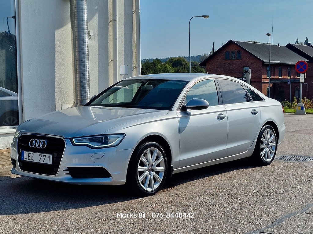 Audi A6 Sedan 3.0 TDI V6 245hk Quattro S Tronic/Navi/Drag/