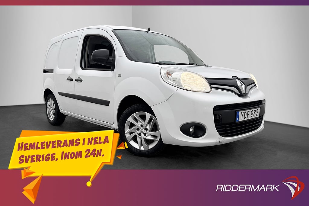 Renault Kangoo 110hk Värmare Drag PDC Farthållare