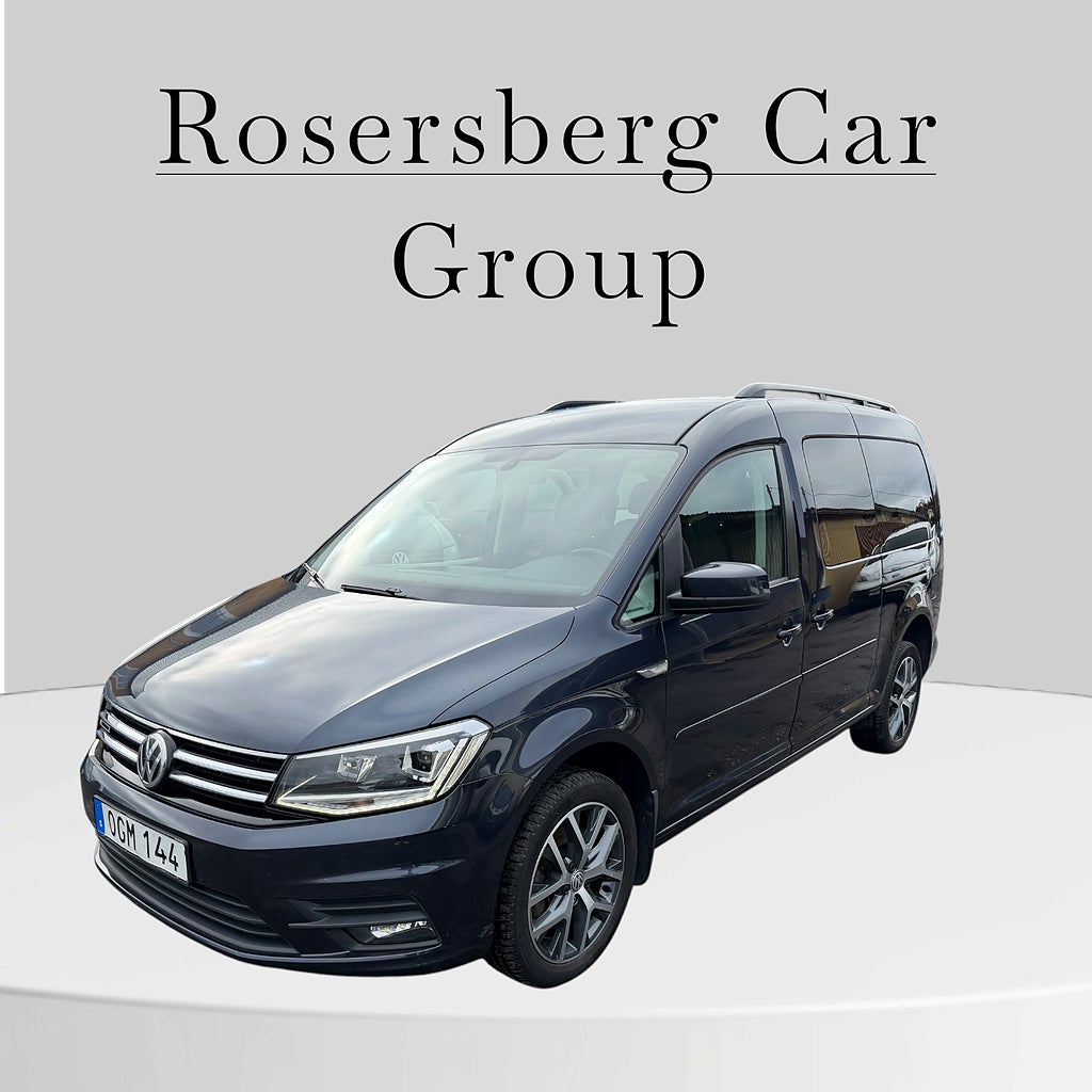 Volkswagen Caddy MAXI LIFE 2.0TDI AUT 4-MOTION 7-SITS VÄRMARE KAMERA EU6