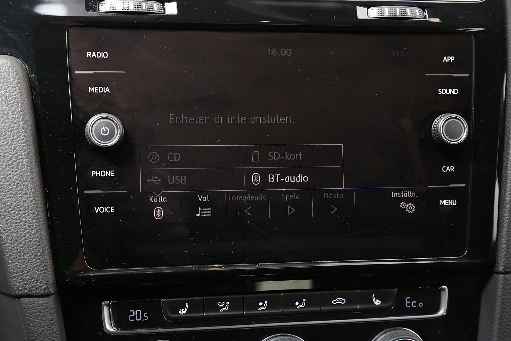 Volkswagen Golf GTE 1,4 TSI 204hk DSG Parkeringsvärmare