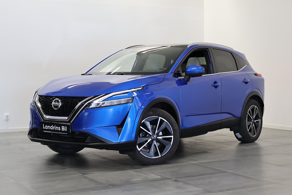 Nissan Qashqai 1.3 DIG-T Tekna Design V-Hjul Pano Ny Servad
