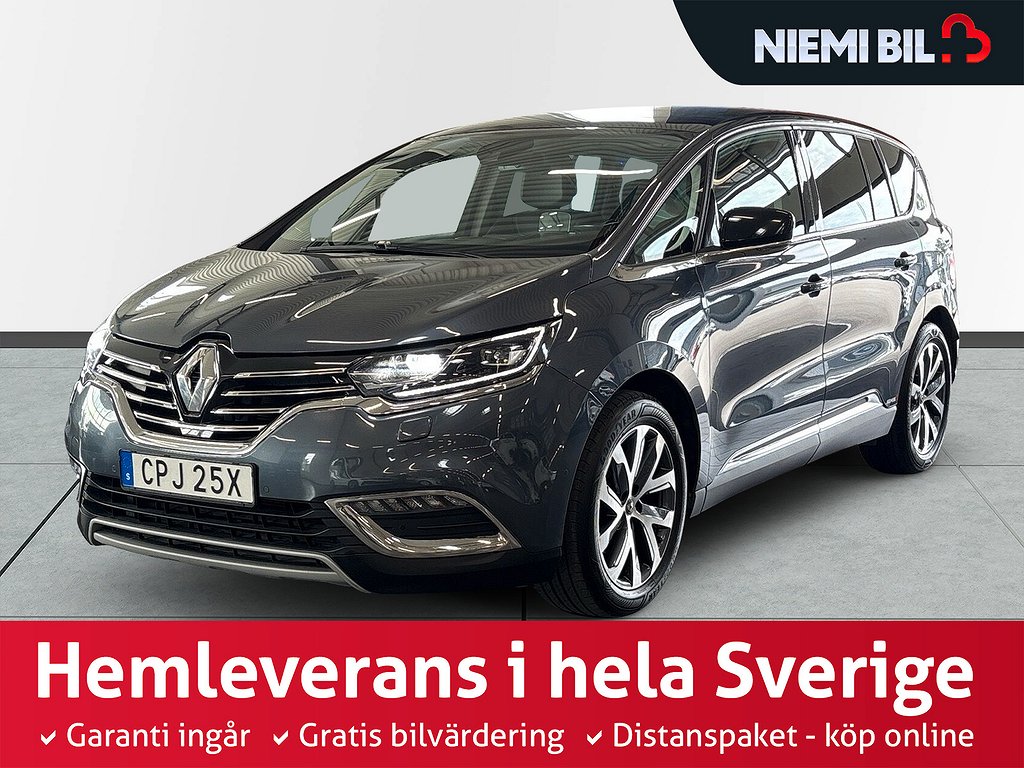 Renault Espace 2.0 dCI S&V tires/B camera/Drag/Pano/Nav/7-seat