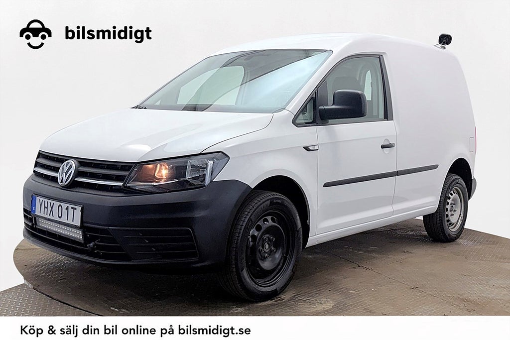 Volkswagen caddy-skåp 2.0 TDI 4M Drag Värmare LED-ramp MOMS