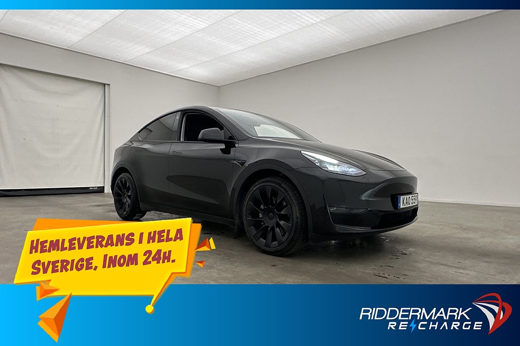 Tesla Model Y Longe Range AWD Dragkrok Autopilot