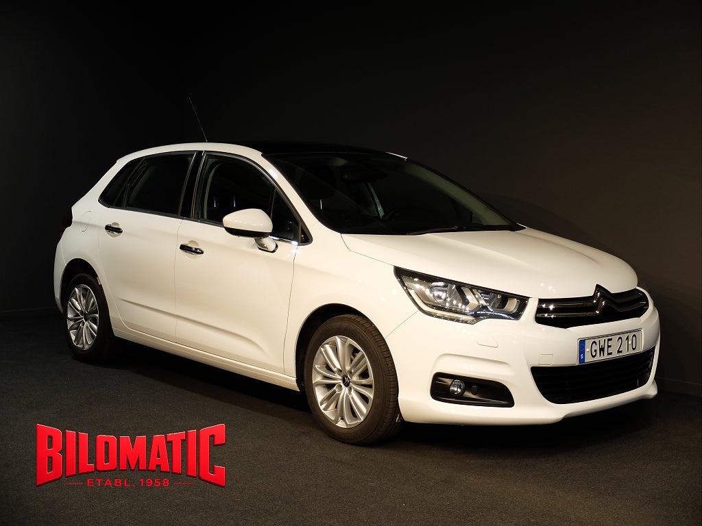 Citroën C4 PT110 Discovery PACK NAV Panorama Motorvärmare V-Hjul